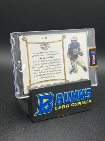 2017 James Conner Leaf Trinity AU Signature 20/25