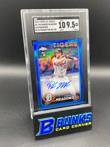 2024 Parker Meadows Auto. Blue Ref. RC SGC 10/9.5 (Box B57)
