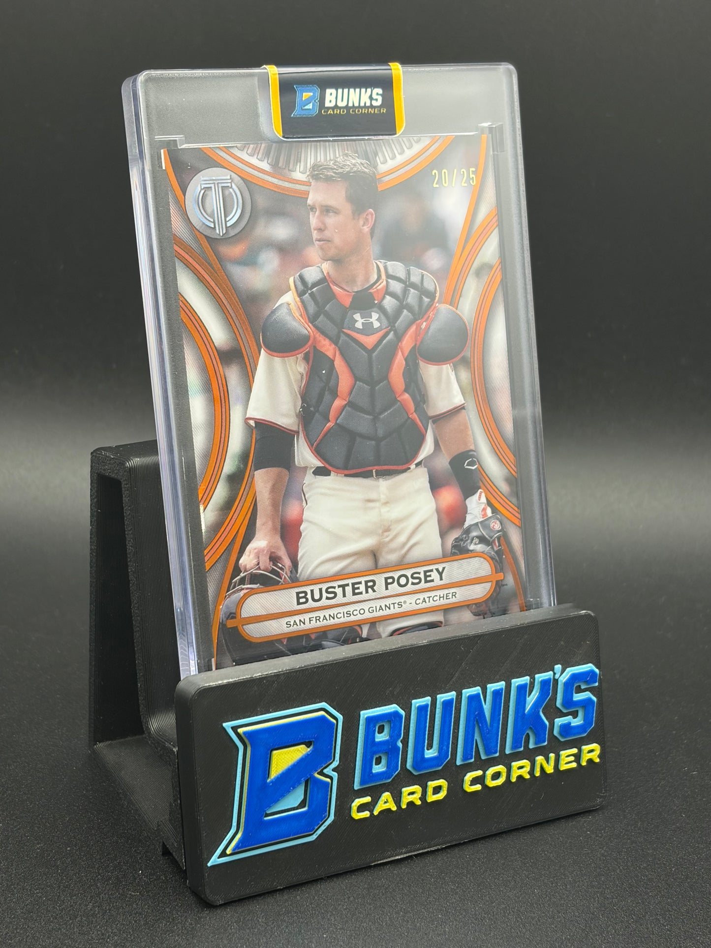 2025 Buster Posey Topps Tribute Orange