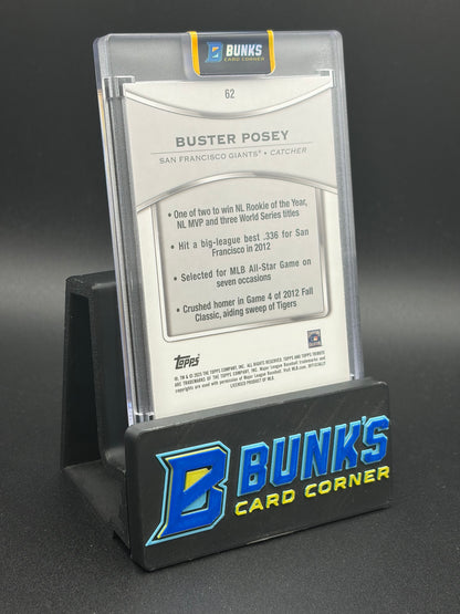 2025 Buster Posey Topps Tribute Orange