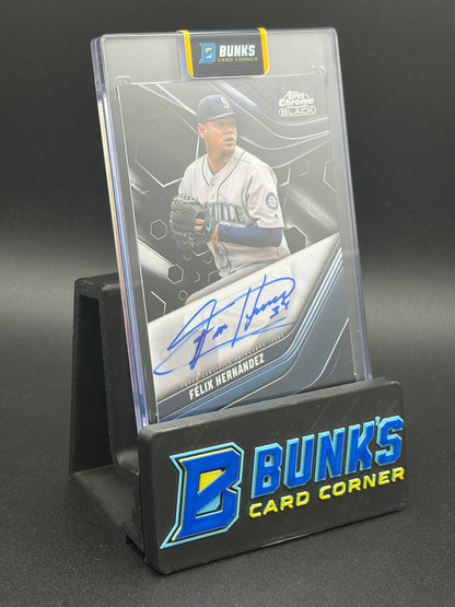 2023 Felix Hernandez Base Auto Chrome Black