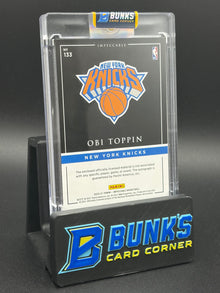 2020-21 Obi Toppin Impeccable Patch Auto RC 15/25