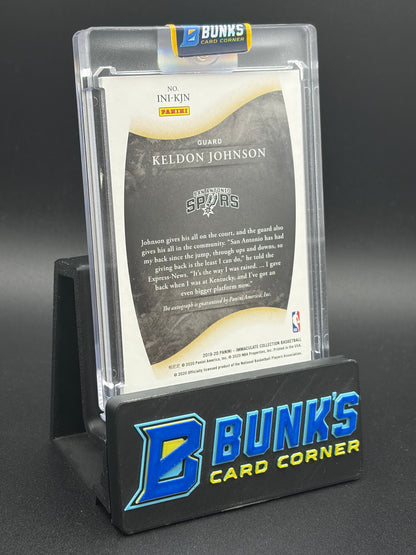 2019-20 Keldon Johnson Immaculate Collection Auto RC 24/75
