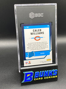 2024 Caleb Williams Blue Hyper Prizm RC SGC 9.5 (Box B58)