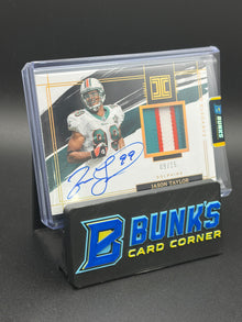 2022 Jason Taylor Impeccable Elegance Auto Patch 9/15