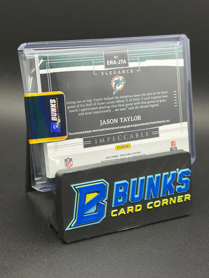 2022 Jason Taylor Impeccable Elegance Auto Patch 9/15