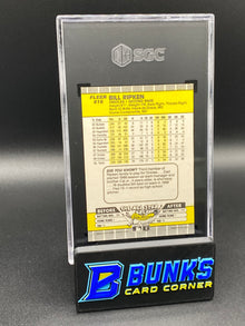 1989 Bill Ripken Scribble on bat Knob SGC 8 (Box B58)