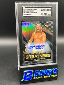 2021 Jake Roberts Uncrowned Greatness Auto. SGC Auto. 10 (Box B58)