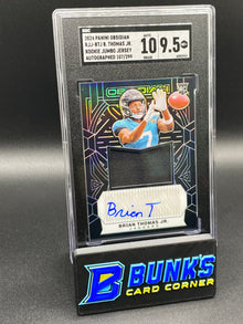 2024 Brian Thomas Jr. Rookie Jumbo Jersey Auto. RPA SGC 10/9.5 (Box B58)