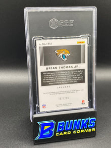 2024 Brian Thomas Jr. Rookie Jumbo Jersey Auto. RPA SGC 10/9.5 (Box B58)