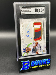 2022 Joe Ryan Auto. Patch Player Worn RC SGC 10/10 (Box B58)
