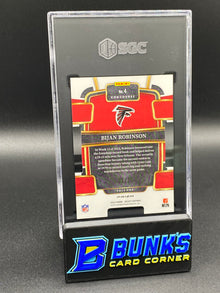 2023 Bijan Robinson Tie-Dye Die-Cut Prizm RC SGC 9.5