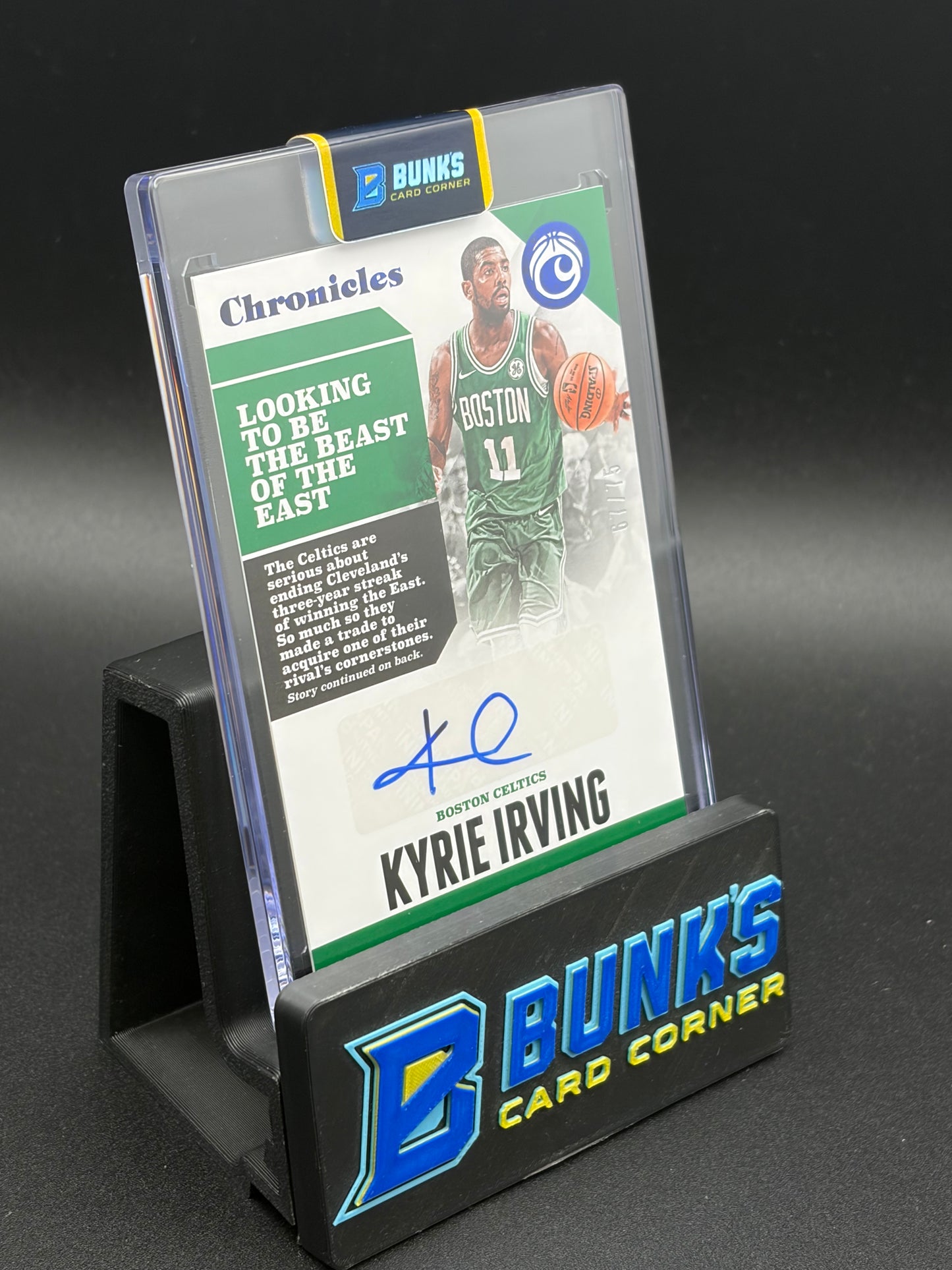 2017-18 Kyrie Irving Chronicles Panini Auto
