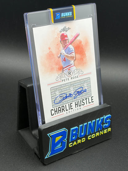 2020 Pete Rose Charlie Hustle Edition Auto