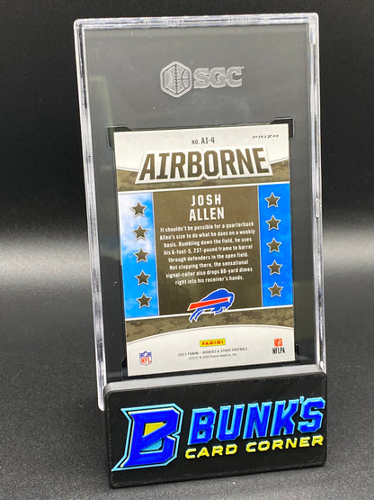 2023 Josh Allen Airborne Longevity Prizm SGC 9.5 (Box B59)