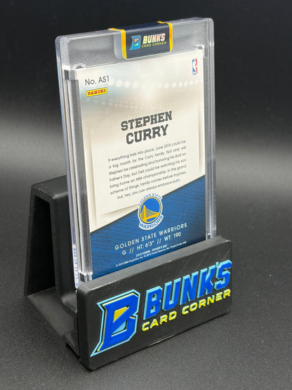2015 Stephen Curry All Star Patch Panini