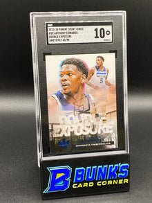 2023-24 Anthony Edwards Double Exposure Amethyst SGC 10 (Box B59)