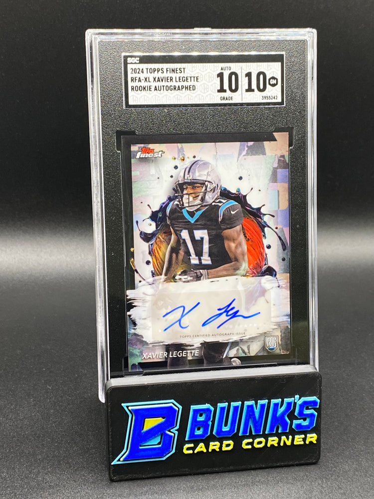 2024 Xavier Legette Rookie Auto. SGC 10/10