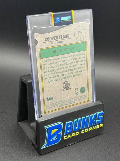 2025 Cooper Flagg Bowman Chrome Rookie Of the Year Favorites RC