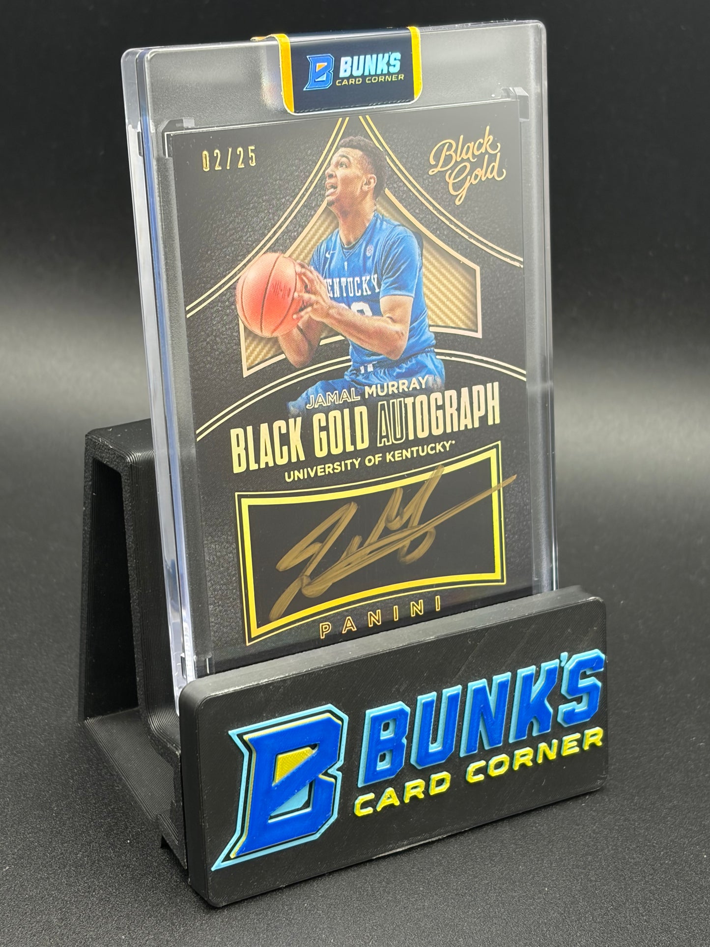 2016 Jamal Murray Black Gold Auto 2/25