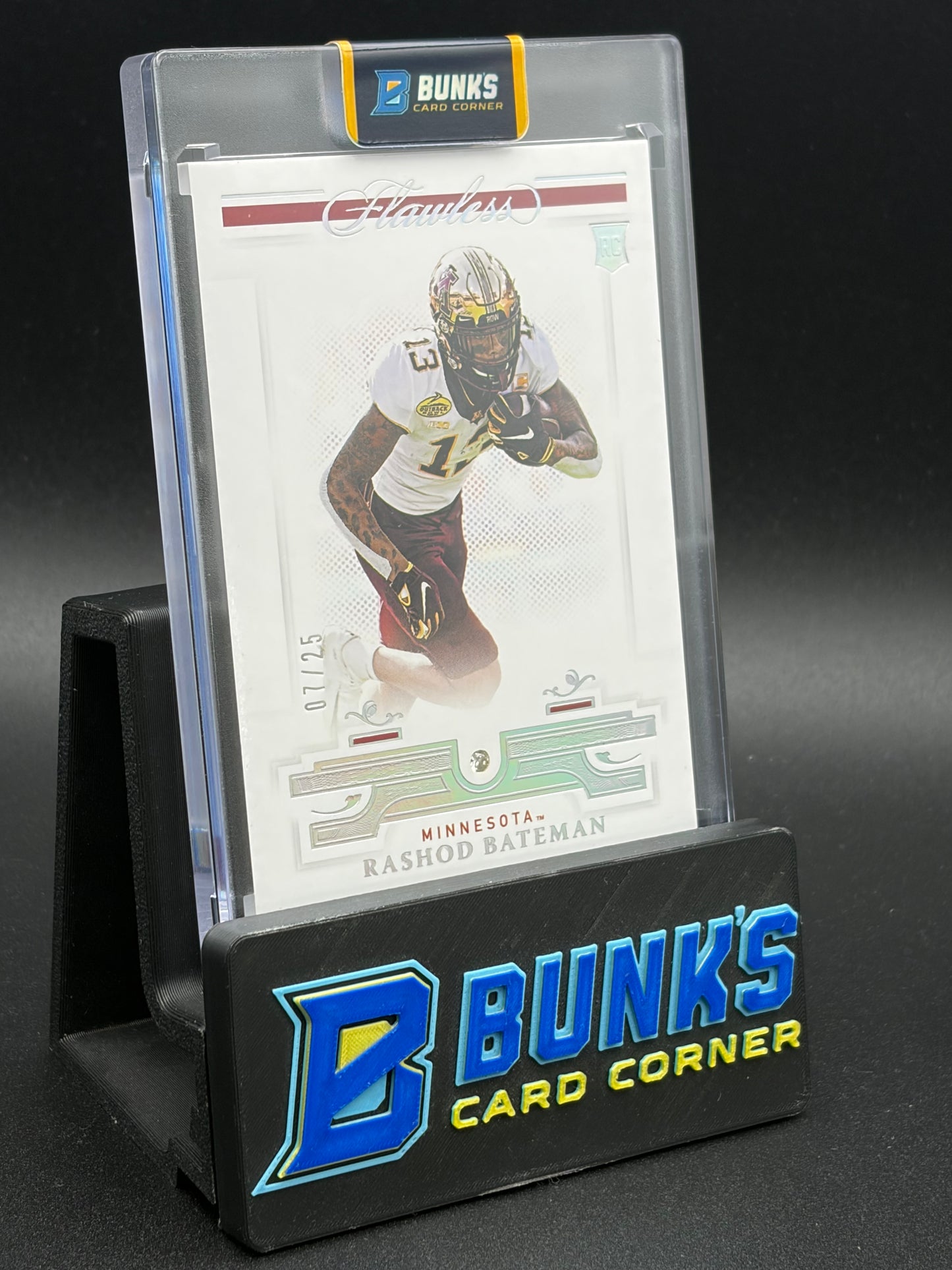 2021 Rashod Bateman Flawless Panini Diamond Rookie 7/25