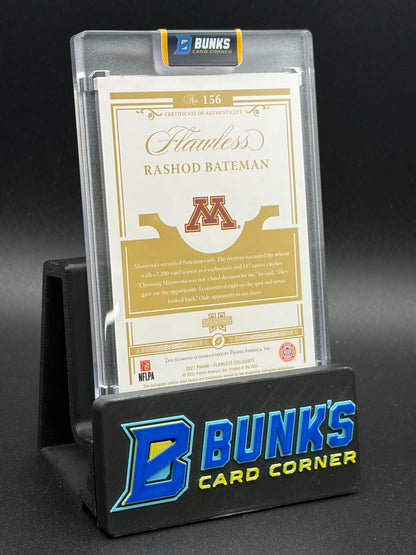 2021 Rashod Bateman Flawless Panini Diamond Rookie 7/25