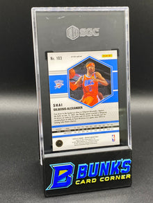 2020-21 Shai Gilgeous-Alexander Silver Fast Break Prizm SGC 10 (Box B59)