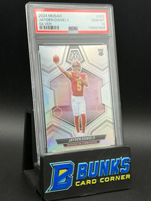 2024 Jayden Daniels Silver Mosaic PSA 10 RC