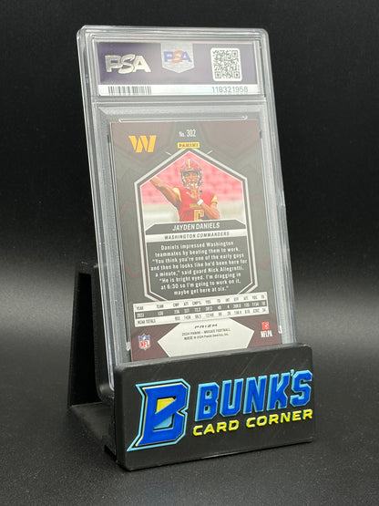 2024 Jayden Daniels Silver Mosaic PSA 10 RC