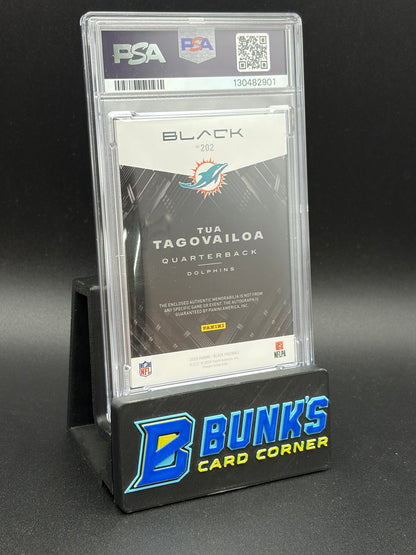 2020 Tua Tagovailoa Patch Auto Emerald PSA AU Auto 7 RC 6/10