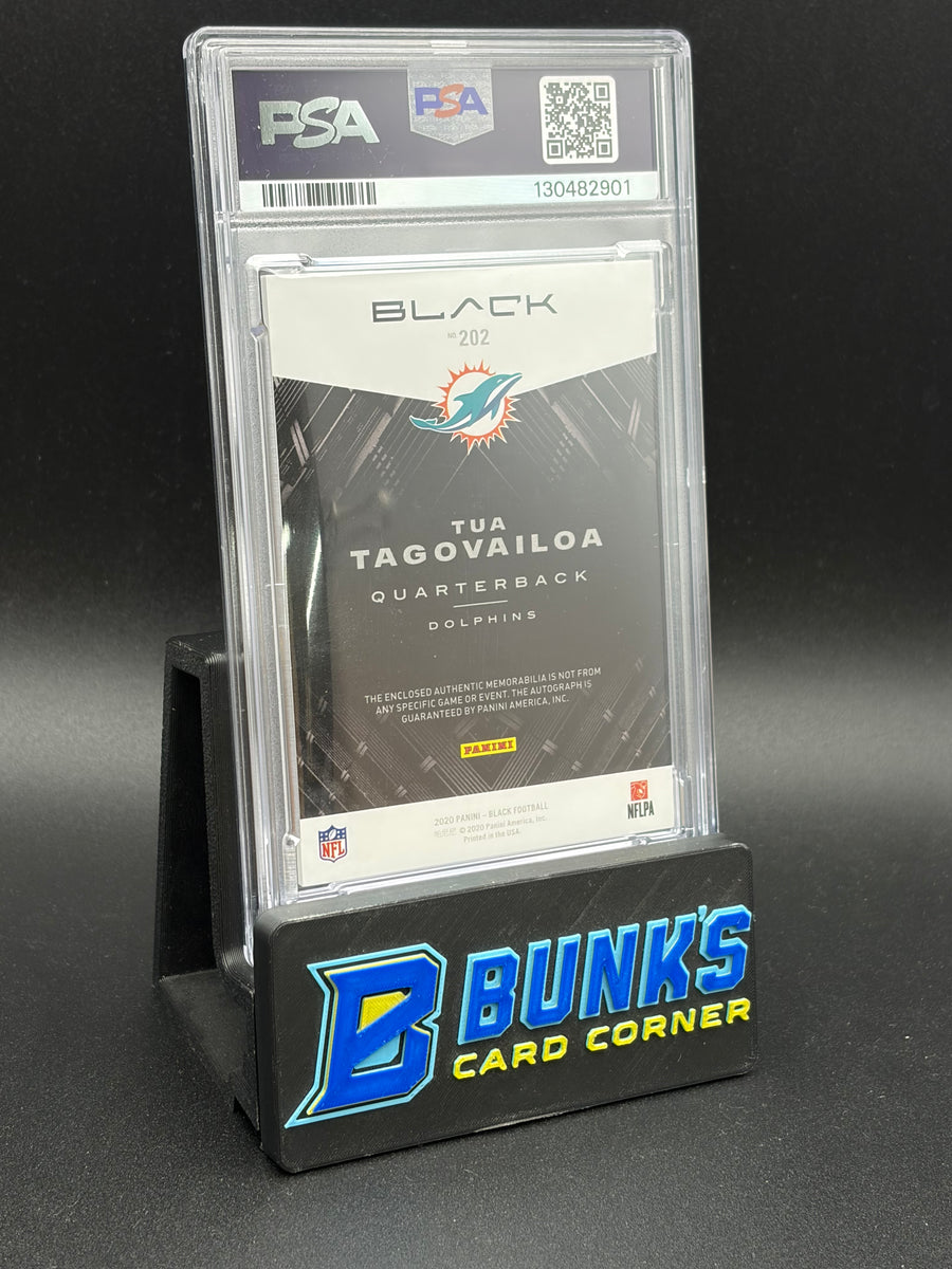 2020 Tua Tagovailoa Patch Auto Emerald PSA AU Auto 7 RC 6/10