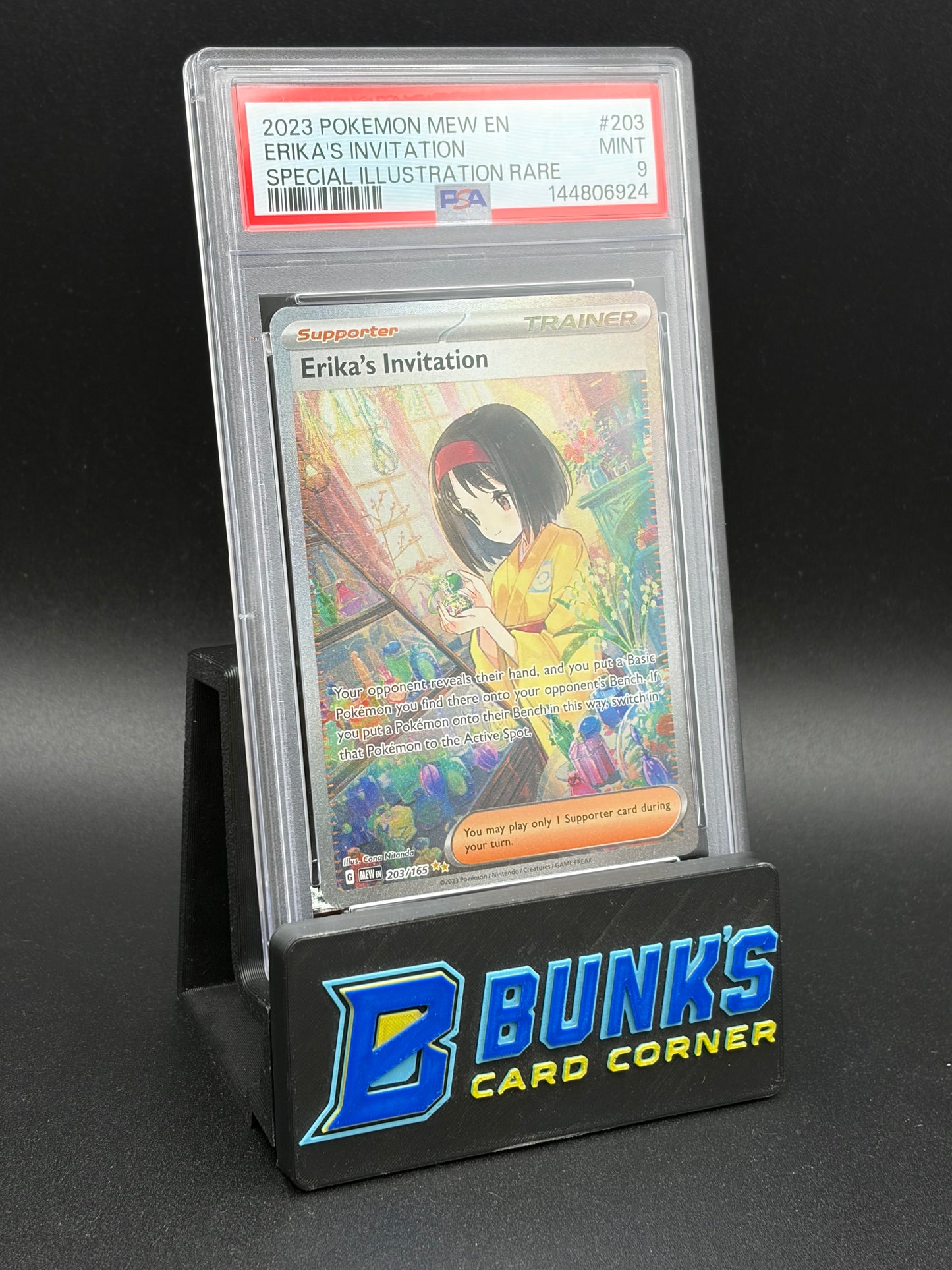 Erika's Invitation Special Illustration Rare PSA 9
