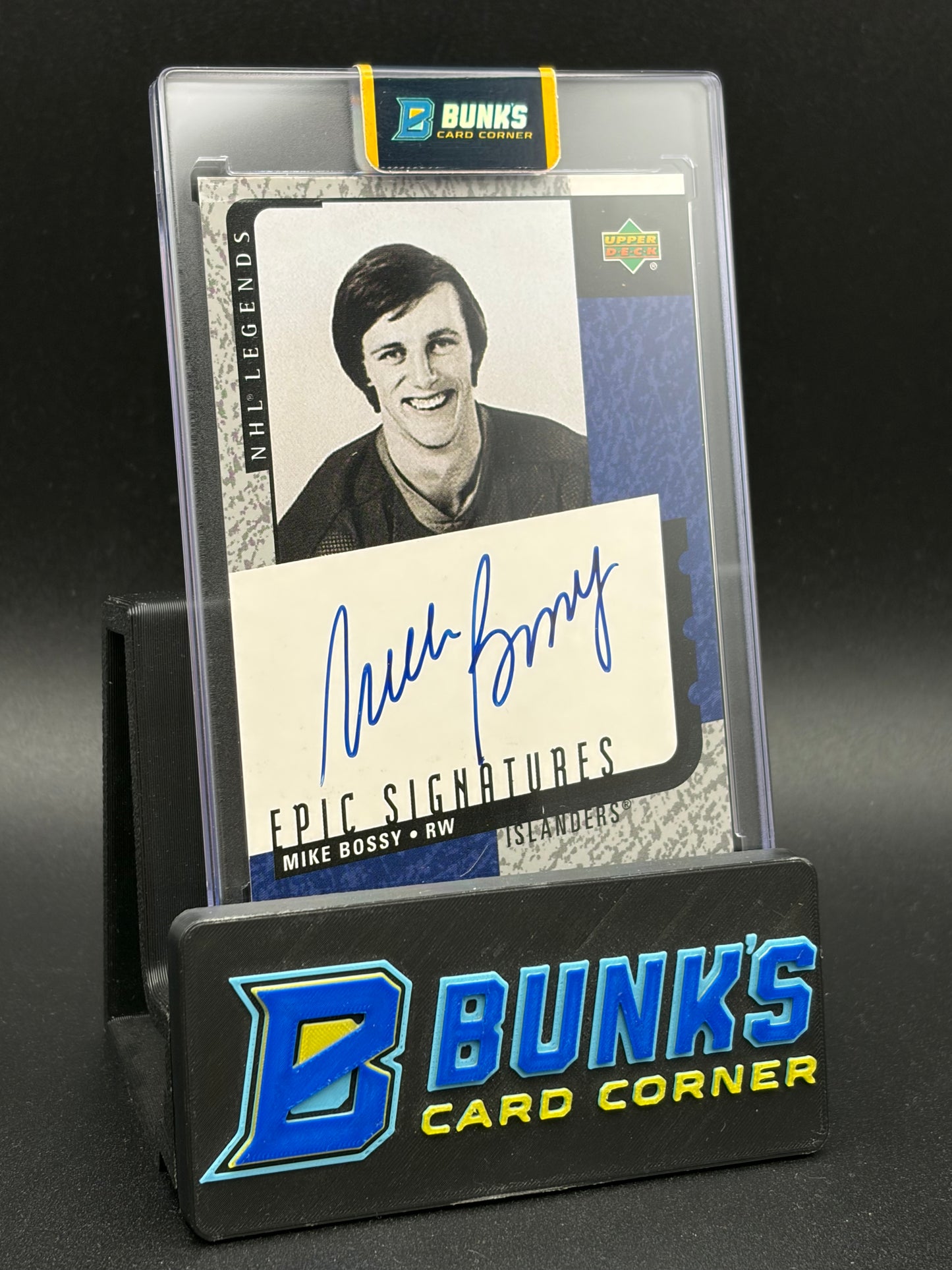 2000 Mike Bossy Epic Signatures Upper Deck