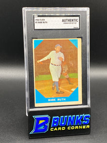 1960 Babe Ruth SGC Authentic (Box B60)