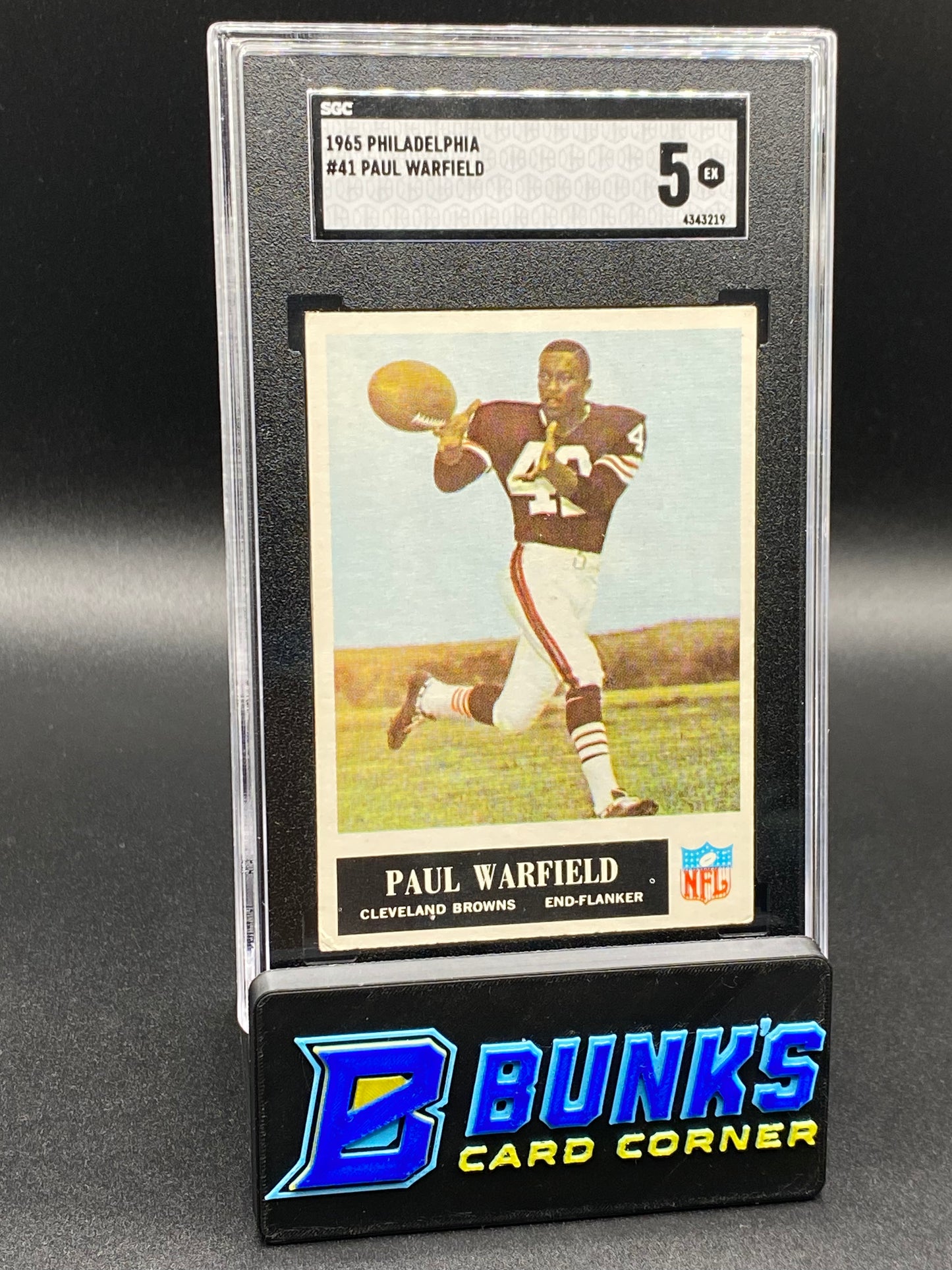1965 Paul Warfield SGC 5 (Box B60)