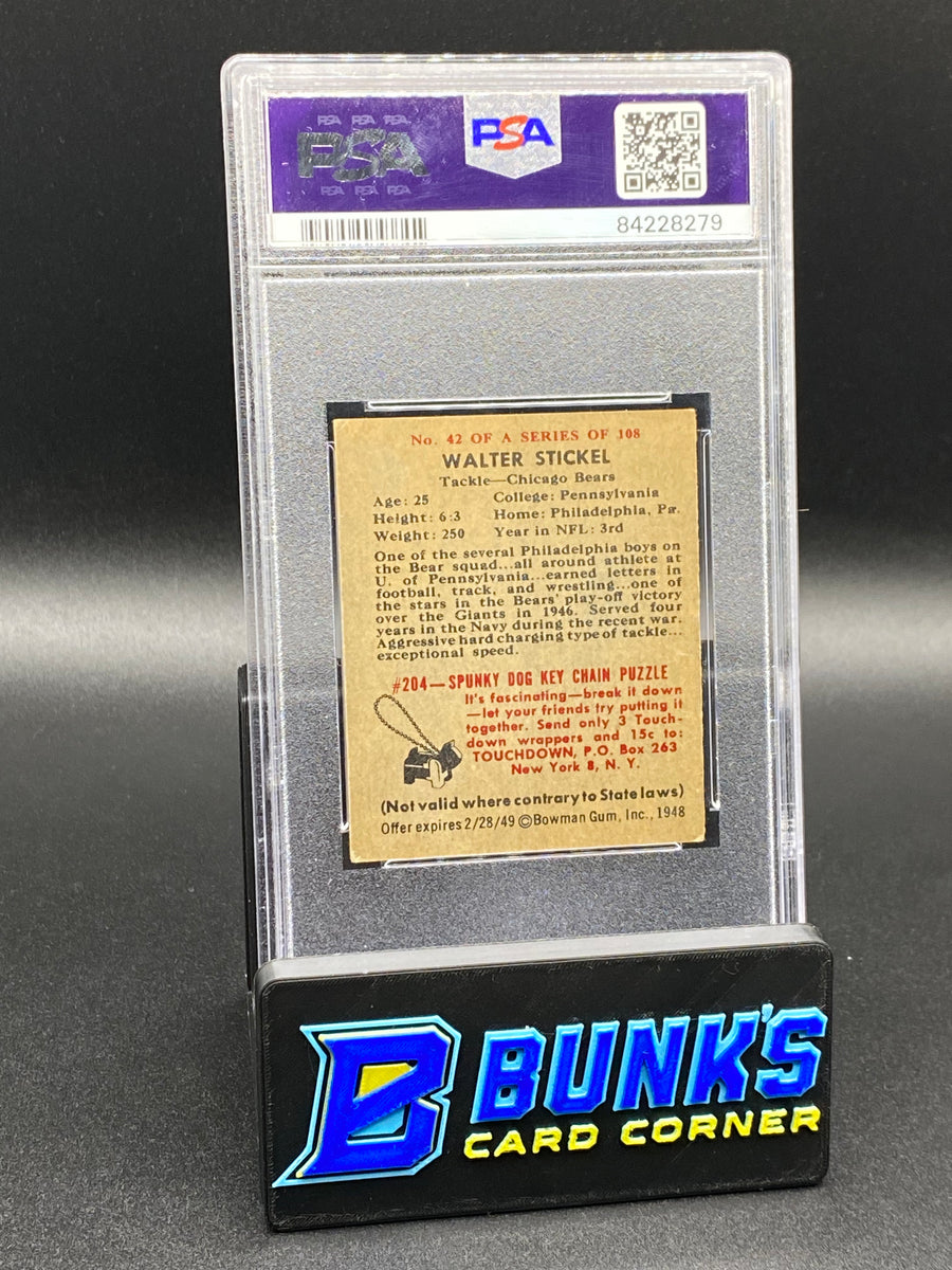 1948 Walt Stickel PSA 4