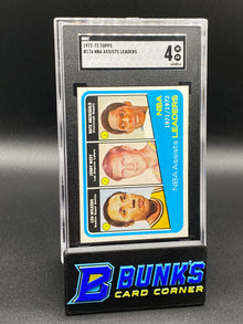 1972-73 NBA Assists Leaders SGC 4 (Box B60)