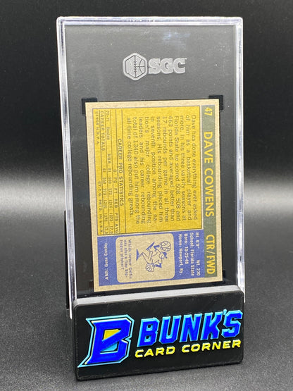 1971-72 Dave Cowens SGC 7.5 (Box B60)