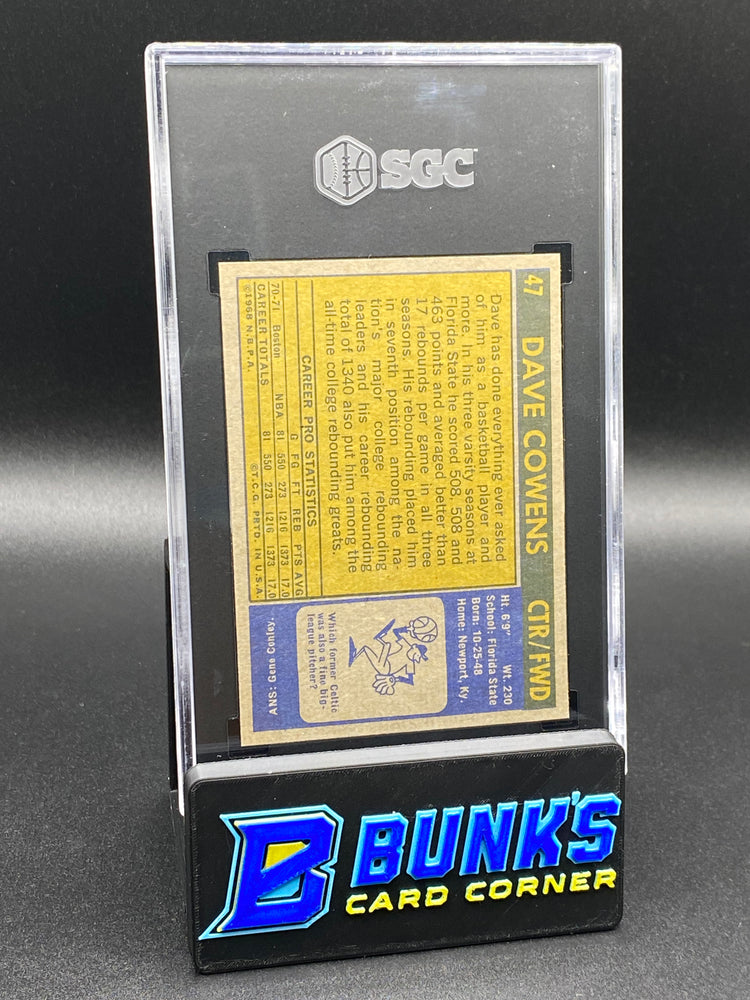 1971-72 Dave Cowens SGC 7.5