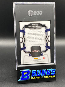 2024-25 Solomon Ball Signing Day Auto. SGC 10/10 (Box B60)
