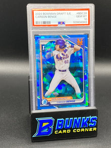 2024 Carson Benge PSA 10 (Box B60)