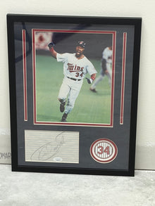 Kirby Puckett JSA Certified Auto Pencil