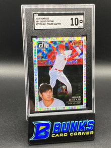 2019 Shohei Ohtani Action All-Stars SGC 10 (Box B60)