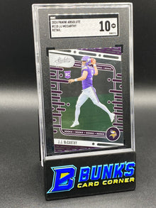 2024 JJ McCarthy Retail RC SGC 10 (Box B60)