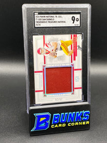 2024 Sam Darnold Tremendous Treasures Material Player Worn SGC 9 (Box B60)