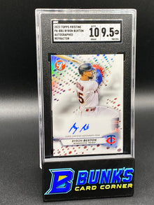 2023 Byron Buxton Auto. Ref. SGC 10/9.5 (Box B61)