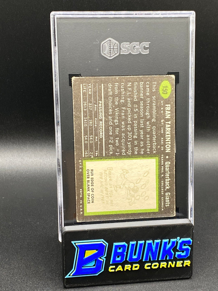 1969 Fran Tarkenton SGC 2.5