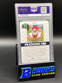 2018 Sam Darnold Valiant Rookie-Navy PSA 10 (Box B61)