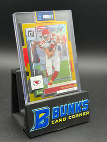 2022 Travis Kelce Gold Die-Cut Press Proof 7/25