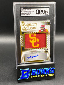2023 Tuli Tuipulotu Sig. Logos Gold Black 1/1 SGC 10/9.5 (Box B61)